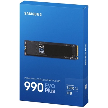 ⁦SAMSUNG SSD 990 EVO PLUS 1TB PCIe® 4.0 x4 / 5.0 x2 NVMe⁩ – תמונה ⁦4⁩