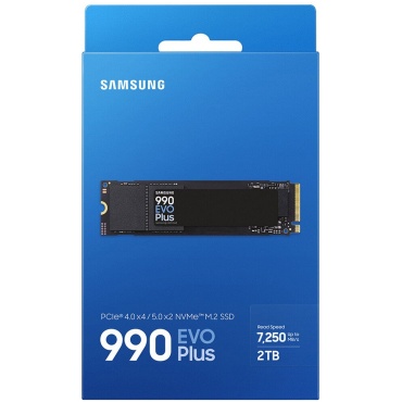 ⁦SAMSUNG SSD 990 EVO PLUS 2TB PCIe® 4.0 x4 / 5.0 x2 NVMe⁩ – תמונה ⁦3⁩