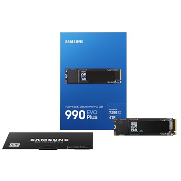 ⁦SAMSUNG SSD 990 EVO PLUS 4TB PCIe® 4.0 x4 / 5.0 x2 NVMe⁩ – תמונה ⁦3⁩