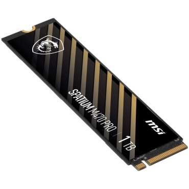 ⁦MSI SSD 1TB SPATIUM M470 Pro PCIe 4.0 NVMe M.2 2280 5Y⁩ – תמונה ⁦3⁩