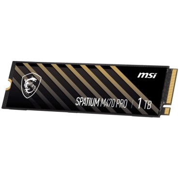 ⁦MSI SSD 1TB SPATIUM M470 Pro PCIe 4.0 NVMe M.2 2280 5Y⁩ – תמונה ⁦5⁩
