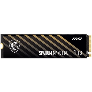 ⁦MSI SSD 1TB SPATIUM M470 Pro PCIe 4.0 NVMe M.2 2280 5Y⁩ – תמונה ⁦2⁩