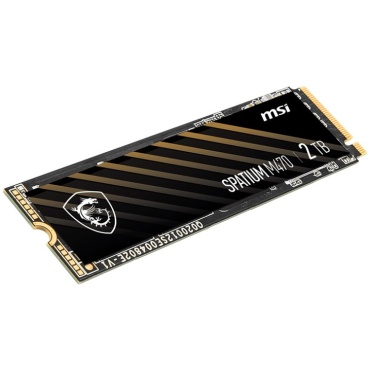 ⁦MSI SSD 2TB SPATIUM M470 Pro PCIe 4.0 NVMe M.2 2280 5Y⁩ – תמונה ⁦4⁩