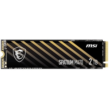 ⁦MSI SSD 2TB SPATIUM M470 Pro PCIe 4.0 NVMe M.2 2280 5Y⁩ – תמונה ⁦2⁩