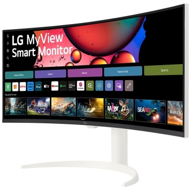 ⁦LG 34" 2K Curved-AIR PLAYS/SMART/SPEAKERS/RJ45/HDMI⁩ – תמונה ⁦10⁩