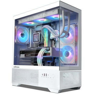 ⁦CASE ZALMAN ATX MID TOWER CHRONIX White⁩ – תמונה ⁦2⁩