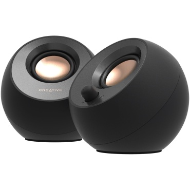 ⁦Creative Pebble V3 Minimalistic 2.0 USB-C Speakers with Bluetooth® 5.0⁩ – תמונה ⁦2⁩