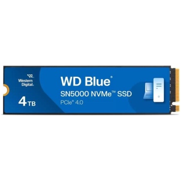 ⁦WD SSD 4TB M.2 SN5000 NVMe Gen 4.0 BLUE⁩ – תמונה ⁦2⁩