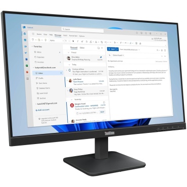 ⁦Lenovo S24-4E 24" IPS 100 Htz HDMI VGA⁩ – תמונה ⁦7⁩