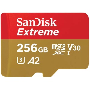 256GB Extreme microSDXC SanDisk