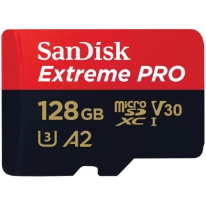 128GB Extreme Pro microSDXC SanDisk