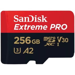 256GB Extreme Pro microSDXC SanDisk