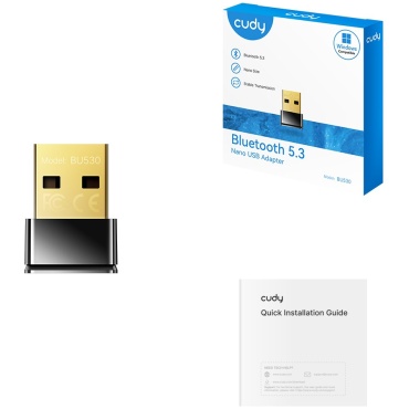 ⁦CUDY Bluetooth 5.3 Nano USB Adapter⁩ – תמונה ⁦3⁩