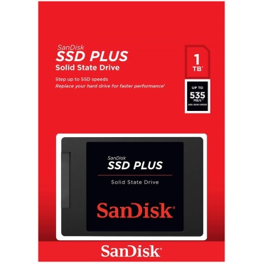 ⁦SANDISK SSD PLUS 2.5" 1TB SATA III⁩ – תמונה ⁦3⁩