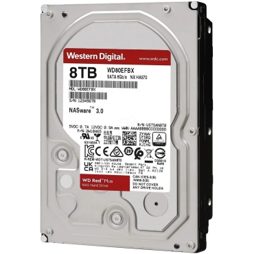 ⁦8TB 256MB SATA III 6GB/s EFBX RED PLUS WD⁩ – תמונה ⁦4⁩