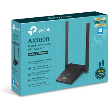 ⁦WIRELESS USB Archer TX20U Plus AX1800 Dual Antennas TP-LINK⁩ – תמונה ⁦6⁩