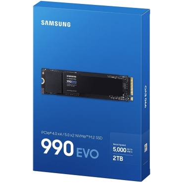 ⁦SAMSUNG SSD 2TB 990 EVO PCle 4.0 x4 / 5.0 x2 NVMe⁩ – תמונה ⁦8⁩