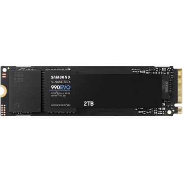 ⁦SAMSUNG SSD 2TB 990 EVO PCle 4.0 x4 / 5.0 x2 NVMe⁩ – תמונה ⁦2⁩