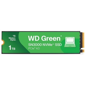 WD SSD 1TB M.2 PCIe 4.0x4 2280 SN3000 GREEN
