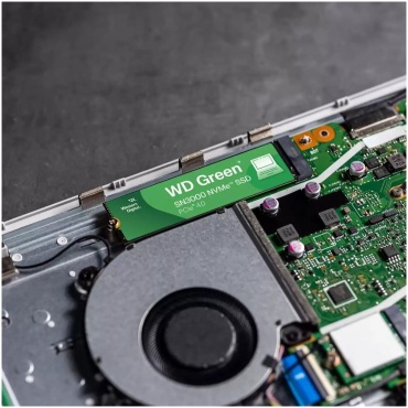 ⁦WD SSD 500GB M.2 PCIe 4.0x4 2280 SN3000 GREEN⁩ – תמונה ⁦3⁩