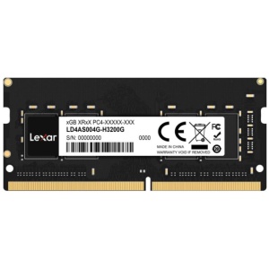 32GB SODIMM DDR4 3200Mhz Lexar Blister Pack