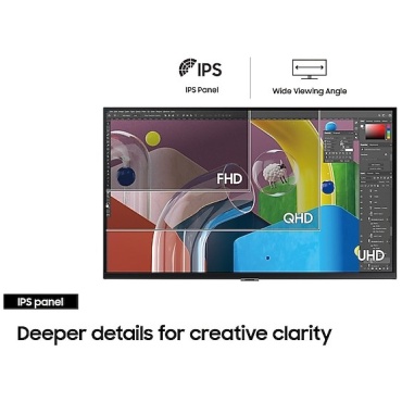 ⁦SAMSUNG 27" ViewFinity S8 4K IPS TypeC90W & RJ45 Monitor⁩ – תמונה ⁦3⁩