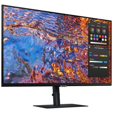 ⁦SAMSUNG 32" ViewFinity S8 S32B800PXP 4K IPS TypeC90W & RJ45 Monitor⁩ – תמונה ⁦6⁩
