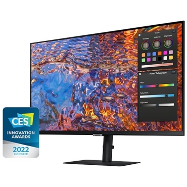 ⁦SAMSUNG 32" ViewFinity S8 S32B800PXP 4K IPS TypeC90W & RJ45 Monitor⁩ – תמונה ⁦7⁩