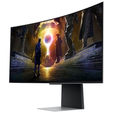 ⁦SAMSUNG 34" SMART OLED Odyssey G8 S34DG852SM 175Hz/0.03ms⁩ – תמונה ⁦9⁩