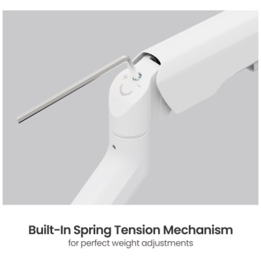 ⁦17"-35" Mechanical Spring Dual Monitor Arm with USB Ports⁩ – תמונה ⁦7⁩