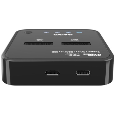 ⁦Maiwo K3016P Dual-bay USB3.2 Gen2 Type-C to NVMe M.2 SSD⁩ – תמונה ⁦8⁩