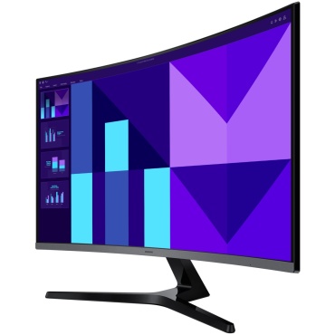 ⁦SAMSUNG 32" Essential S3 FHD Curved Gaming 100Hz/D-Sub/HDMI⁩ – תמונה ⁦3⁩