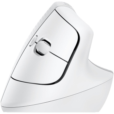 ⁦Logitech Lift For Mac Vertical Ergonomic Mouse Off-white⁩ – תמונה ⁦4⁩