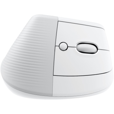 ⁦Logitech Lift For Mac Vertical Ergonomic Mouse Off-white⁩ – תמונה ⁦5⁩