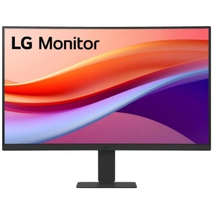LG 27" Curved FHD 100 Hz Monitor with USB-C