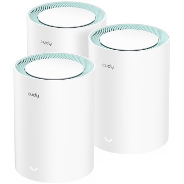 ⁦MESH SYSTEM AX1500 Wi-Fi 6 M1500 (3-Pack) Cudy⁩ – תמונה ⁦2⁩