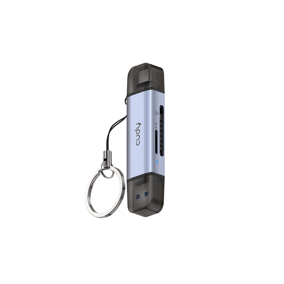 CUDY UH200 2-In-1 USB 3.0 Card Reader – תמונה 2