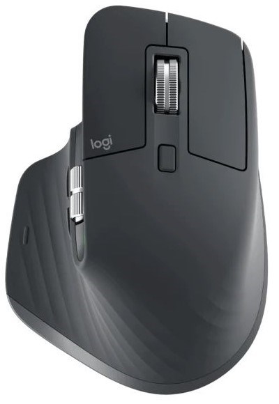 Logitech MX Master 3S Performance Wireless Bluetooth Mouse GRAPHITE – תמונה 2
