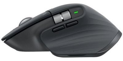 Logitech MX Master 3S Performance Wireless Bluetooth Mouse GRAPHITE – תמונה 3