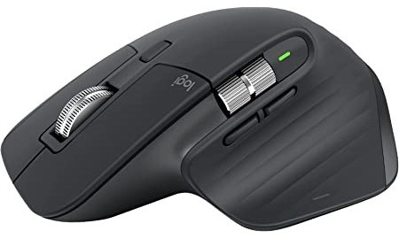 Logitech MX Master 3S Performance Wireless Bluetooth Mouse GRAPHITE – תמונה 4
