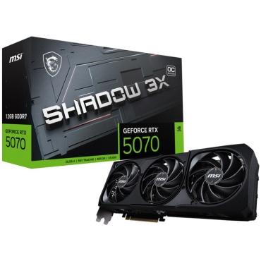 ⁦MSI GeForce RTX 5070 12G SHADOW 3X OC⁩ – תמונה ⁦7⁩