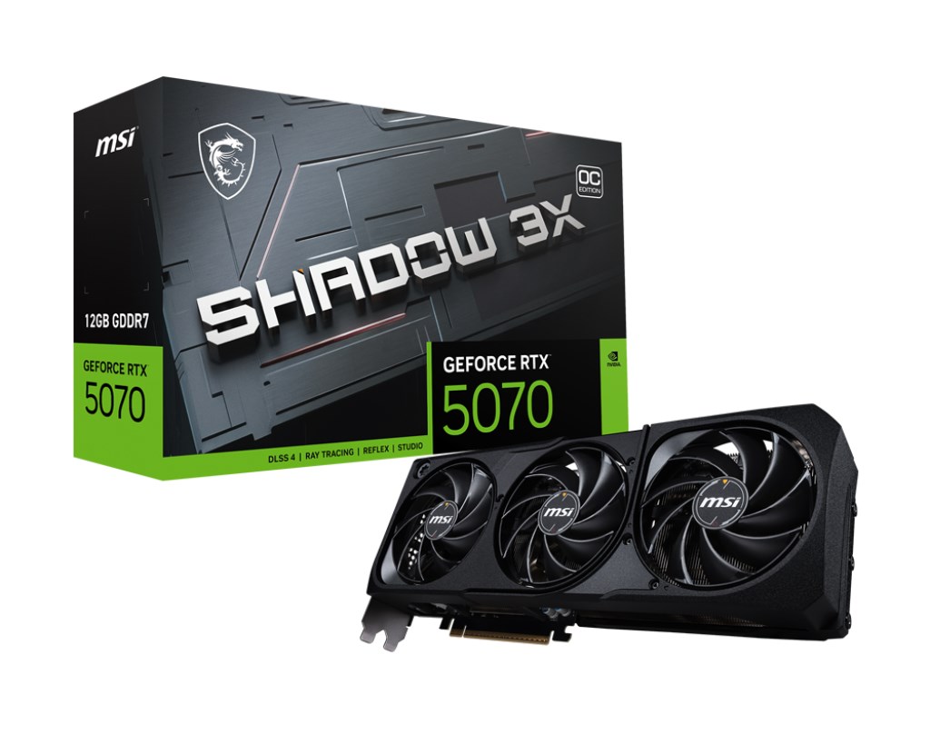 MSI GeForce RTX 5070 12G SHADOW 3X OC – תמונה 7