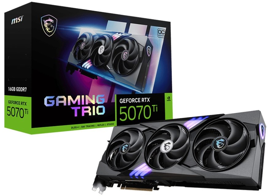 MSI GeForce RTX 5070 Ti 16G GAMING TRIO OC – תמונה 8
