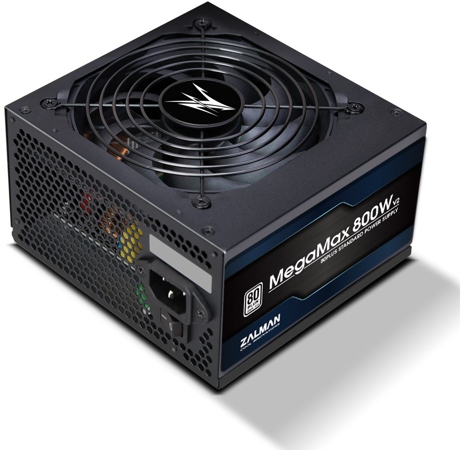 ZALMAN 800W MegaMax ZM800-TXII 80 Plus POWER SUPPLY – תמונה 3