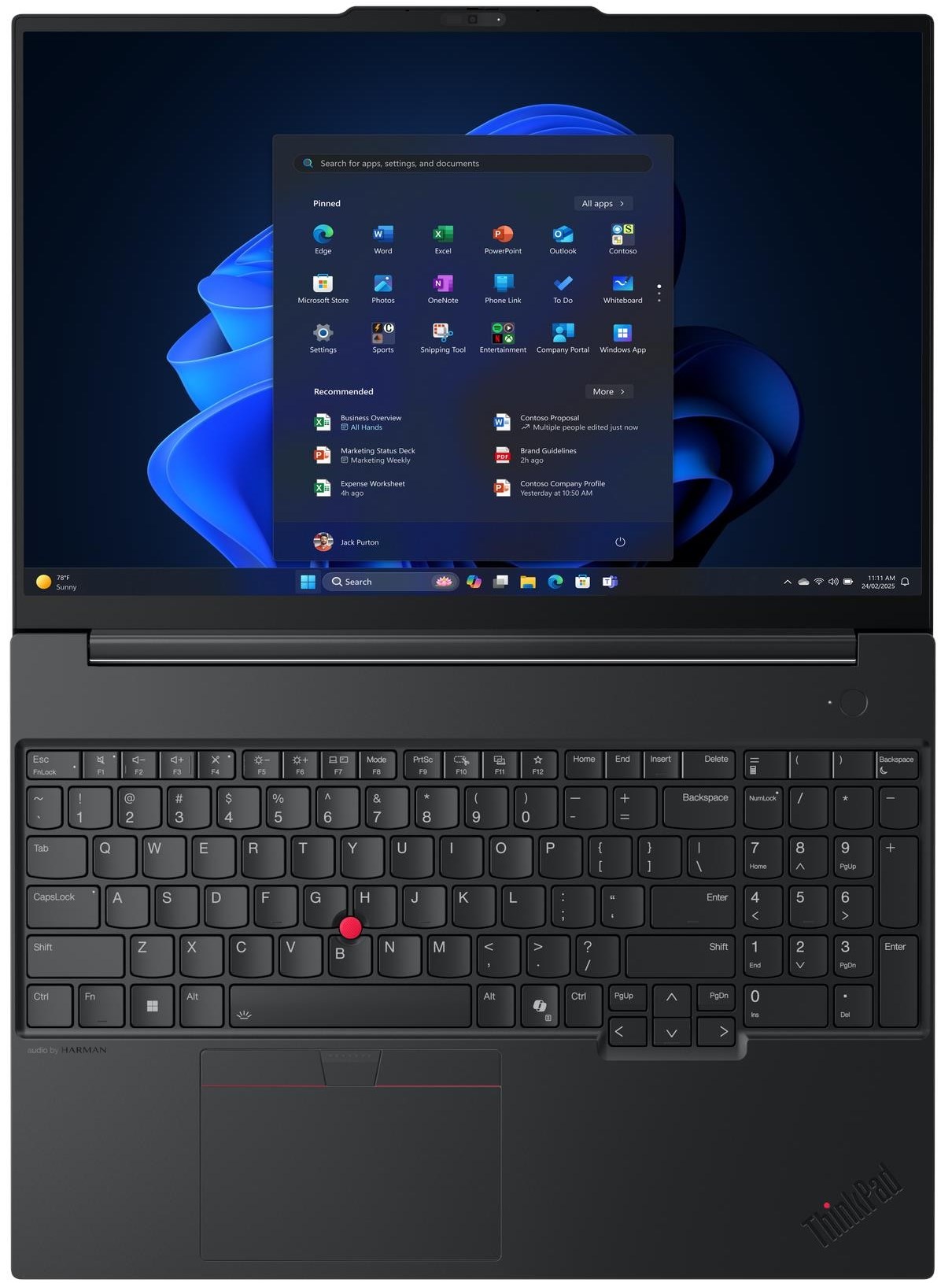 Lenovo ThinkPad E16 Gen7 ULT7-255H/32GB/1TB SSD/Win11Pro/3Y – תמונה 6
