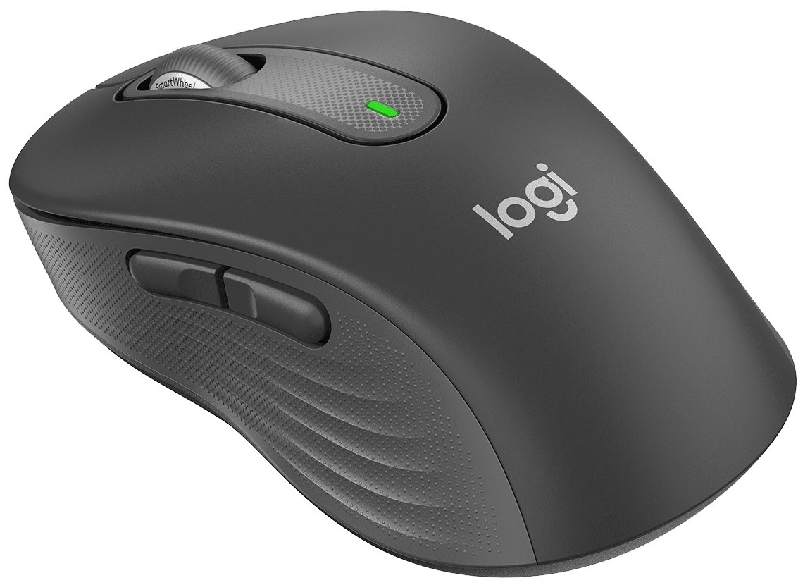 Logitech M650 Signature wireless Mouse Graphite Medium – תמונה 3