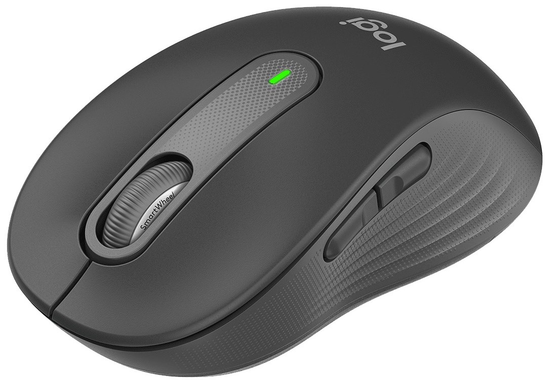 Logitech M650 Signature wireless Mouse Graphite Medium – תמונה 5