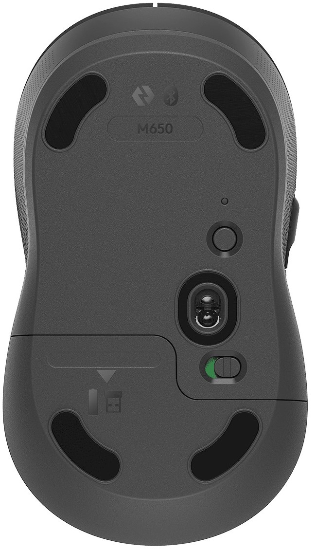 Logitech M650 Signature wireless Mouse Graphite Medium – תמונה 6