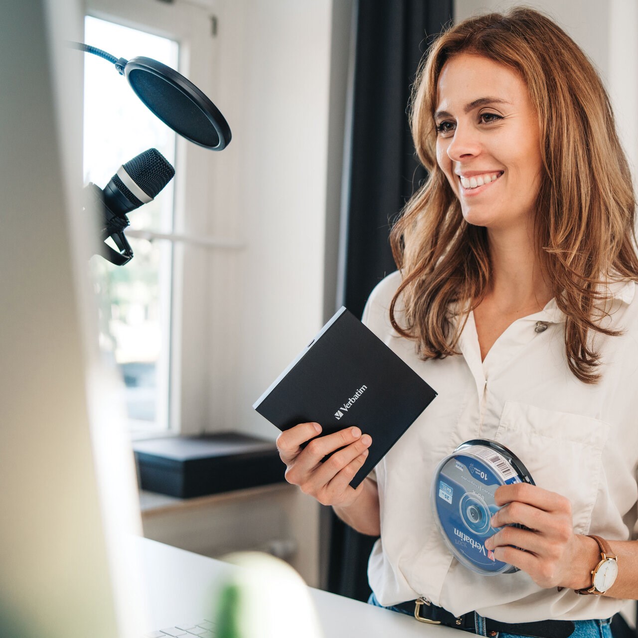 VERBATIM External Slimline CD/DVD Writer – תמונה 6