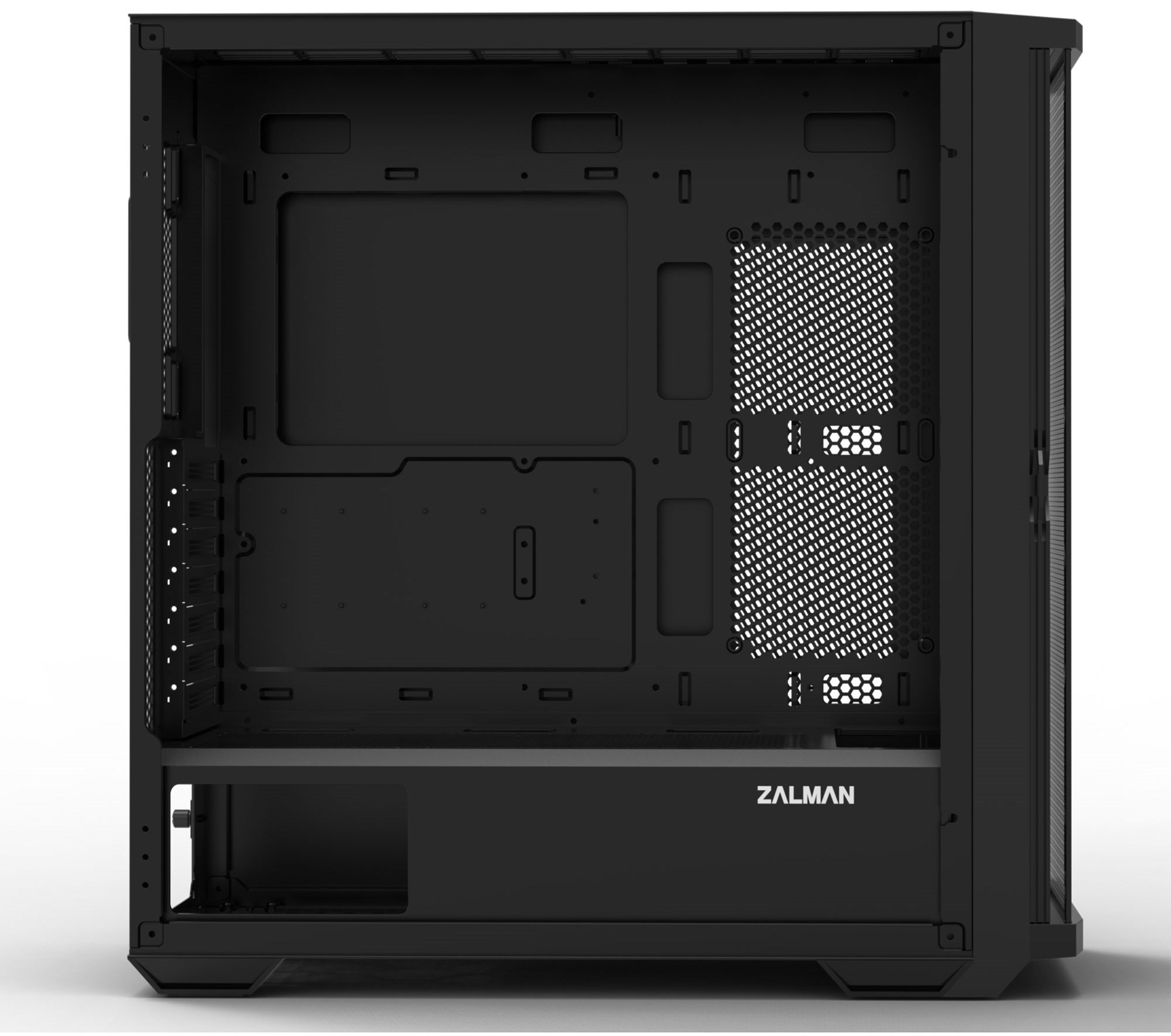 CASE ZALMAN Z10 ATX MID-TOWER Black Fanx4(GA) – תמונה 3